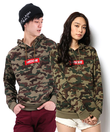WEGO | WEGO/カモフラワッペンBOXパーカー(パーカー)