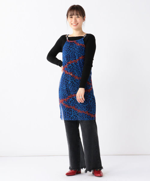 Beams Beams Ray セール Aries Beams レイビームス のファッション Ray Mesh 別注 Dress ワンピース Ray