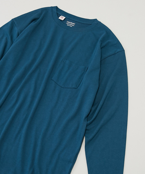 Ciaopanic チャオパニック の Usaコットンロングスリーブtシャツ 撥水 汗ジミ防止加工 ロンｔ Tシャツ カットソー Wear