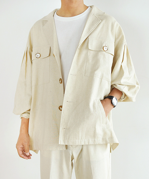 PairPair（ペアペア）の「アサコンCPOジャケット（テーラードジャケット・レディース・ブラック/アイボリー/ライトブラウン・FREE）」の10枚目の写真