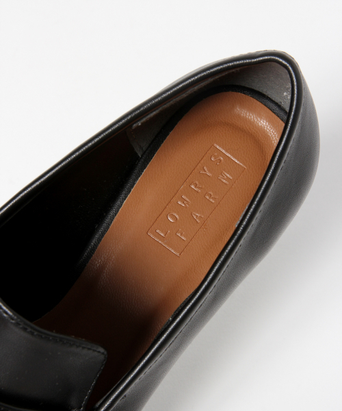 LOWRYS FARM(ローリーズファーム)の「スクエアローファー 848414(ドレスシューズ・レディース・ブラック/ダークブラウン/ブラウン・MEDIUM/LARGE)」の9枚目の写真