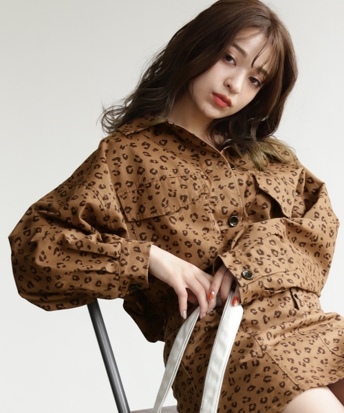 Heather（ヘザー）の「ムジガラシャツジャケット　852574（その他アウター・レディース・ホワイト系その他/ブラック系その他/ブラウン系その他/ベージュ系その他・FREE）」の3枚目の写真