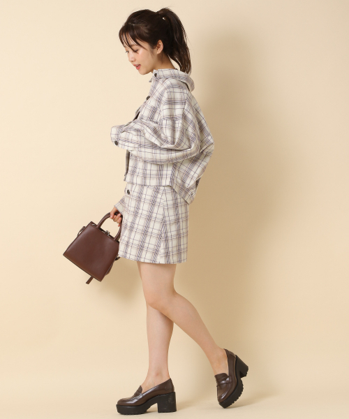 Heather（ヘザー）の「ムジガラシャツジャケット　852574（その他アウター・レディース・ホワイト系その他/ブラック系その他/ブラウン系その他/ベージュ系その他・FREE）」の8枚目の写真