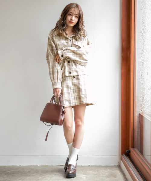 Heather（ヘザー）の「ムジガラシャツジャケット　852574（その他アウター・レディース・ホワイト系その他/ブラック系その他/ブラウン系その他/ベージュ系その他・FREE）」の18枚目の写真