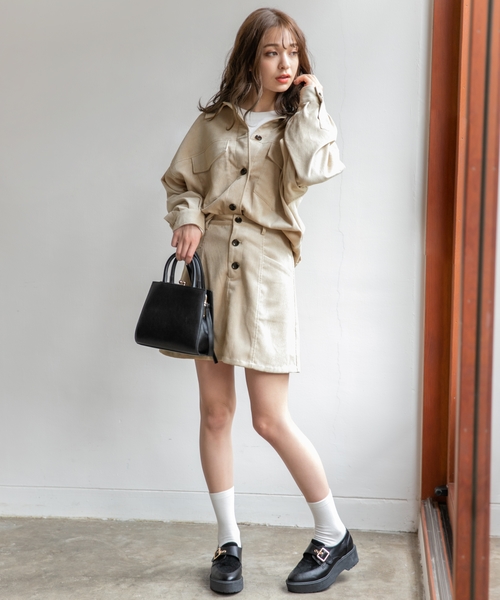 Heather（ヘザー）の「ムジガラシャツジャケット　852574（その他アウター・レディース・ホワイト系その他/ブラック系その他/ブラウン系その他/ベージュ系その他・FREE）」の16枚目の写真