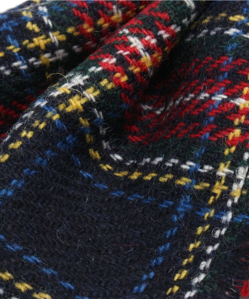 Ray BEAMS（レイビームス）の「Ctrl freak / チェック リボン バレッタ（バレッタ/ヘアクリップ・レディース・ブラック/ブルー/ネイビー・ONE SIZE）」の6枚目の写真