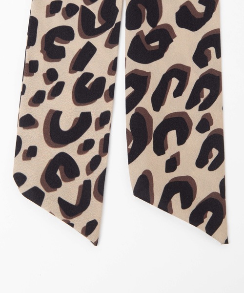 WEGO(ウィゴー)の「WEGO/ロングヒョウ柄スカーフ(バンダナ/スカーフ・レディース・その他1・FREE)」の3枚目の写真