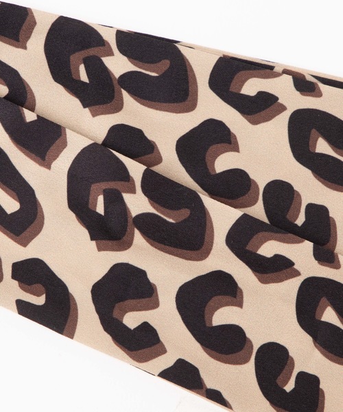 WEGO(ウィゴー)の「WEGO/ロングヒョウ柄スカーフ(バンダナ/スカーフ・レディース・その他1・FREE)」の4枚目の写真