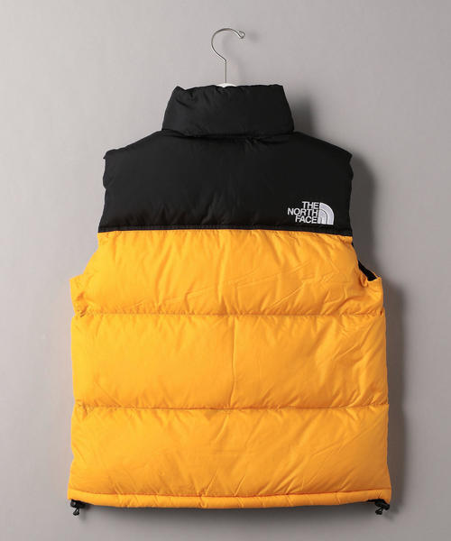 THE NORTH FACE（ザノースフェイス）の「＜THE NORTH FACE＞ NUPTSE VEST/ヌプシ ダウンベスト（ダウンベスト・メンズ・イエロー/ブラック・MEDIUM/X-LARGE/LARGE）」の8枚目の写真
