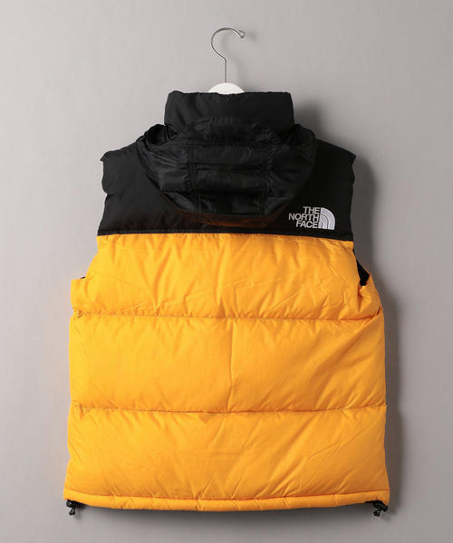 THE NORTH FACE（ザノースフェイス）の「＜THE NORTH FACE＞ NUPTSE VEST/ヌプシ ダウンベスト（ダウンベスト・メンズ・イエロー/ブラック・MEDIUM/X-LARGE/LARGE）」の7枚目の写真