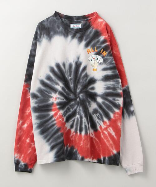 商品詳細 Just Don ジャスト ドン Spiral Dye L Tee Outlet アウトレット 公式通販