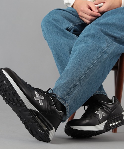 KOM ORIGINAL（ケーオーエム オリジナル）の「X TOKYO メンズカジュアル ハイテクスニーカー（スニーカー・メンズ・ブラック/ダークネイビー/ホワイト・25/25.5/26/26.5/27/28/28.5/29）」の10枚目の写真