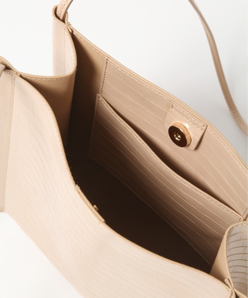 Heather（ヘザー）の「スカーフツキカタオシトート　868789（トートバッグ・レディース・ブラウン系その他/ベージュ系その他・ONESIZE）」の3枚目の写真