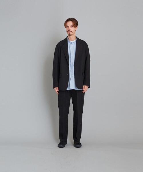 Steven Alan（スティーブンアラン）の「＜Steven Alan＞ TWST C/L 2B NARD JACKET/ジャケット（テーラードジャケット・メンズ・オフホワイト/ブラック・XL/L/M/S）」の4枚目の写真