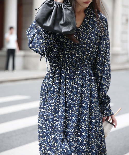 セール プリント柄 シフォンワンピース ワンピース Maison De Therese メゾン ド テレーズ のファッション通販 Zozotown