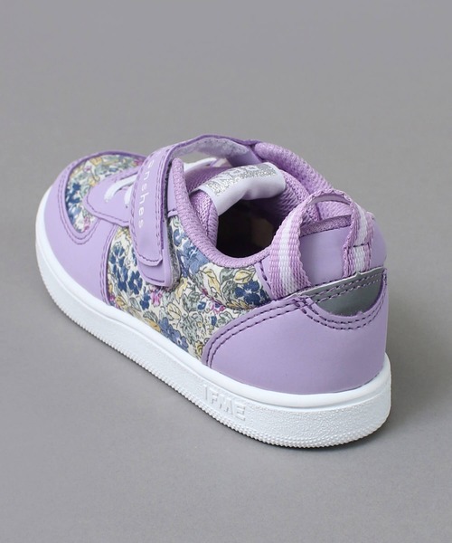 BRANSHES(ブランシェス)の「「IFME Light/イフミーライト」コラボ花柄スニーカー(スニーカー・キッズ・オフホワイト/ネイビー/ピンク/ラベンダー・13cm/13.5cm/14cm/15cm/16cm/17cm/18cm/19cm)」の15枚目の写真