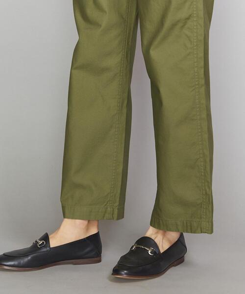 BEAUTY&YOUTH UNITED ARROWS（ビューティーアンドユースユナイテッドアローズ）の「BY TRADITIONAL バックサテンファティーグパンツ ◆（カーゴパンツ・レディース・オリーブ・28inch/29inch/27inch）」の12枚目の写真