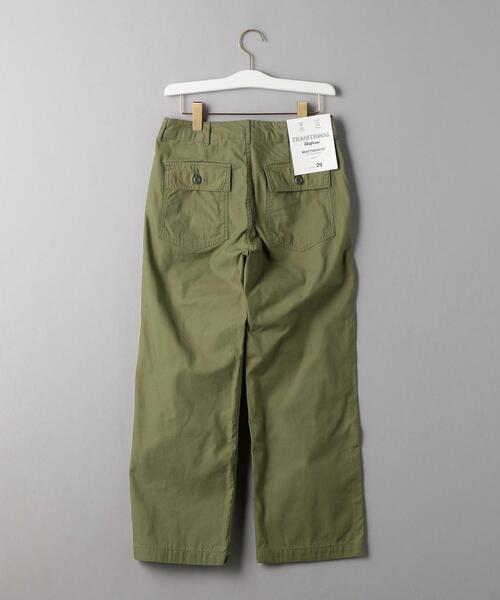 BEAUTY&YOUTH UNITED ARROWS（ビューティーアンドユースユナイテッドアローズ）の「BY TRADITIONAL バックサテンファティーグパンツ ◆（カーゴパンツ・レディース・オリーブ・28inch/29inch/27inch）」の16枚目の写真