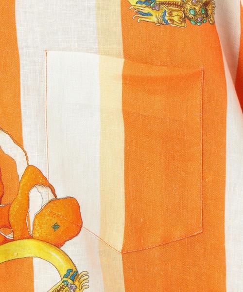 Casablanca（カサブランカ）LINEN S/S ORG ST SHIRT