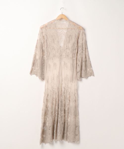 ENVYM（アンビー）の「レースガウン（その他アウター・レディース・グレー/ブラック/ベージュ・FREE）」の10枚目の写真