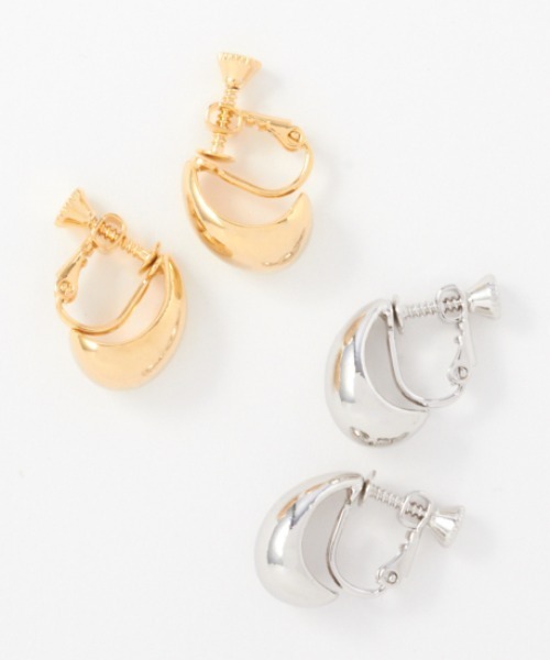 アクセサリータイニーフープイヤリング イヤリング Flower フラワー のファッション