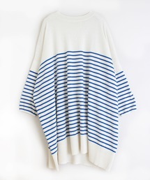 Audition | K2490 サマーボーダーBIGプルオーバー(Tシャツ/カットソー)