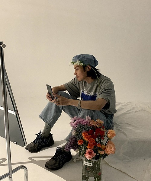 MASONPRINCE（メイソンプリンス）の「ビッグシルエットヴィンテージ加工オマージュプリントロックTシャツ DT2090 【MASONPRINCE】（Tシャツ/カットソー・メンズ・ダークグレー/グレー/ホワイト・L/M/S/XL）」の17枚目の写真