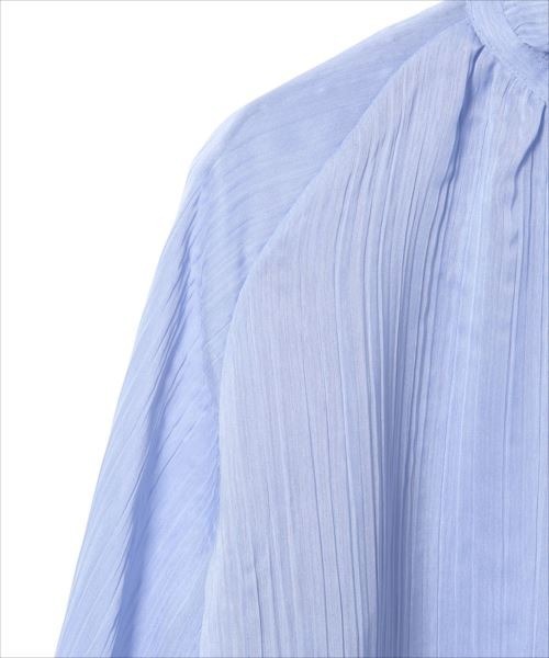 ADAM ET ROPE'(アダムエロペ)の「袖ボリュームフリルカラーブラウス(シャツ/ブラウス・レディース・サックスブルー/キャメル/ホワイト・FREE)」の10枚目の写真