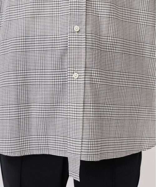 STUDIOUS SELECT（ステュディオスセレクト）の「【Name.】PLAID CUPRA COTTON SHIRT（シャツ/ブラウス・メンズ・ブラック/ピンク・1/0）」の14枚目の写真