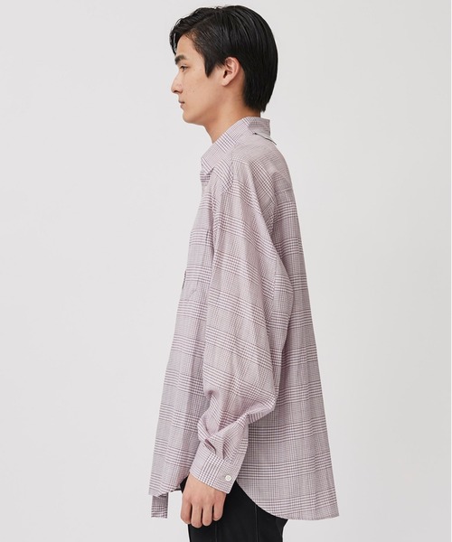 STUDIOUS SELECT（ステュディオスセレクト）の「【Name.】PLAID CUPRA COTTON SHIRT（シャツ/ブラウス・メンズ・ブラック/ピンク・1/0）」の13枚目の写真