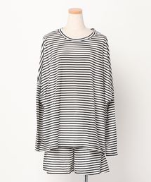 DING | DING/【2点セット】ボーダーカットルームウェア(ルームウェア/パジャマ)