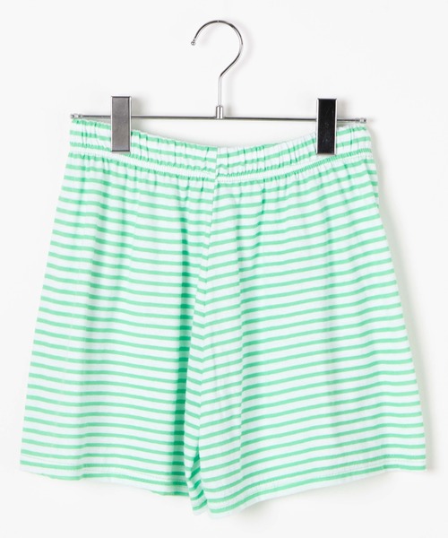 DING（ディング）の「DING/【2点セット】ボーダーカットルームウェア（ルームウェア/パジャマ・レディース・ブラック/グリーン・FREE）」の14枚目の写真