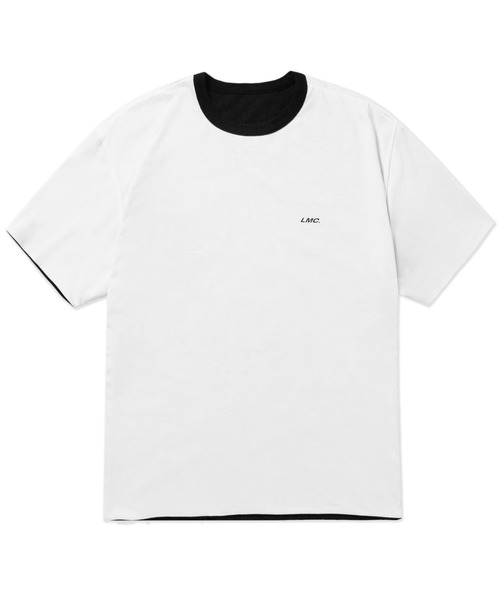 LMCの「【LMC】LMC ITALIC REVERSIBLE TEE / リバーシブル イタリック ロゴ Tシャツ(Tシャツ/カットソー・メンズ・ブラック/カーキ/ブルー・SMALL/MEDIUM/LARGE)」の4枚目の写真