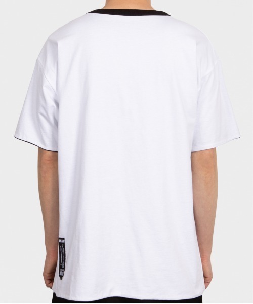 LMCの「【LMC】LMC ITALIC REVERSIBLE TEE / リバーシブル イタリック ロゴ Tシャツ(Tシャツ/カットソー・メンズ・ブラック/カーキ/ブルー・SMALL/MEDIUM/LARGE)」の14枚目の写真