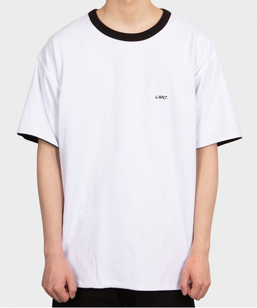 LMCの「【LMC】LMC ITALIC REVERSIBLE TEE / リバーシブル イタリック ロゴ Tシャツ(Tシャツ/カットソー・メンズ・ブラック/カーキ/ブルー・SMALL/MEDIUM/LARGE)」の15枚目の写真