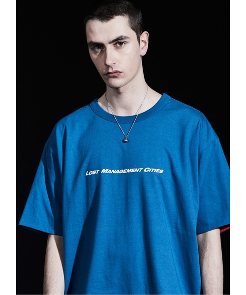 LMCの「【LMC】LMC ITALIC REVERSIBLE TEE / リバーシブル イタリック ロゴ Tシャツ(Tシャツ/カットソー・メンズ・ブラック/カーキ/ブルー・SMALL/MEDIUM/LARGE)」の18枚目の写真