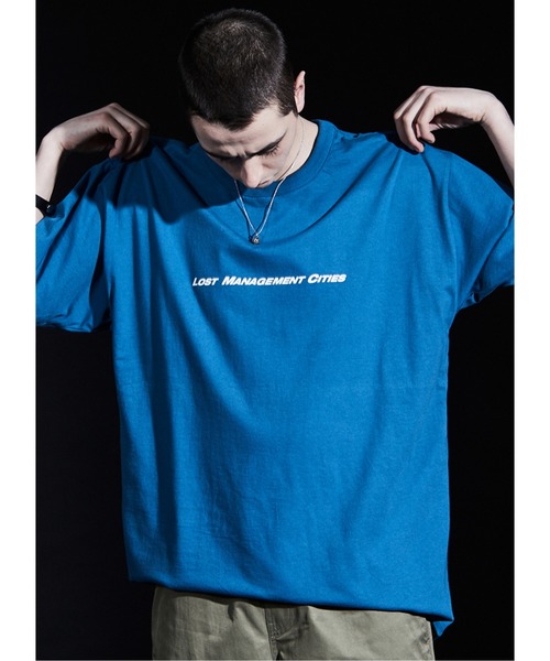 LMCの「【LMC】LMC ITALIC REVERSIBLE TEE / リバーシブル イタリック ロゴ Tシャツ(Tシャツ/カットソー・メンズ・ブラック/カーキ/ブルー・SMALL/MEDIUM/LARGE)」の19枚目の写真