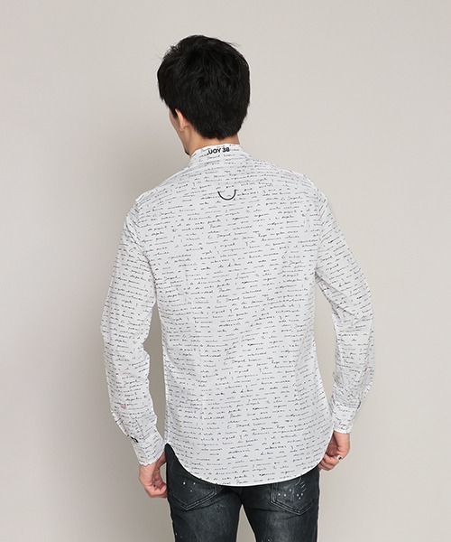 Desigual(デシグアル)の「シャツ長袖 JON(シャツ/ブラウス・メンズ・ホワイト・M/S/2L/L/3L)」の5枚目の写真