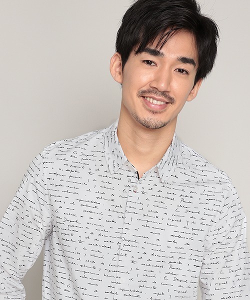 Desigual(デシグアル)の「シャツ長袖 JON(シャツ/ブラウス・メンズ・ホワイト・M/S/2L/L/3L)」の8枚目の写真
