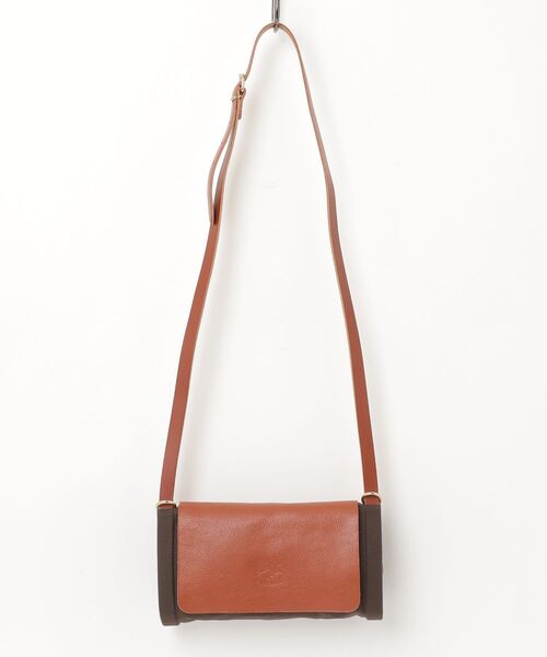 IL BISONTE（イルビゾンテ）の「IL BISONTE / ORIGINAL LEATHER / ショルダーバッグ（ショルダーバッグ・レディース・ネイビー/ブラック系その他/ブラック/オリーブ/グリーン系その他/ブラック系その他2/ブラウン系その他4/ブラウン系その他2/ブラウン系その他3/レッド系その他/ブラウン系その他/ブルー系その他3/ダークブラウン系1・FREE）」の8枚目の写真