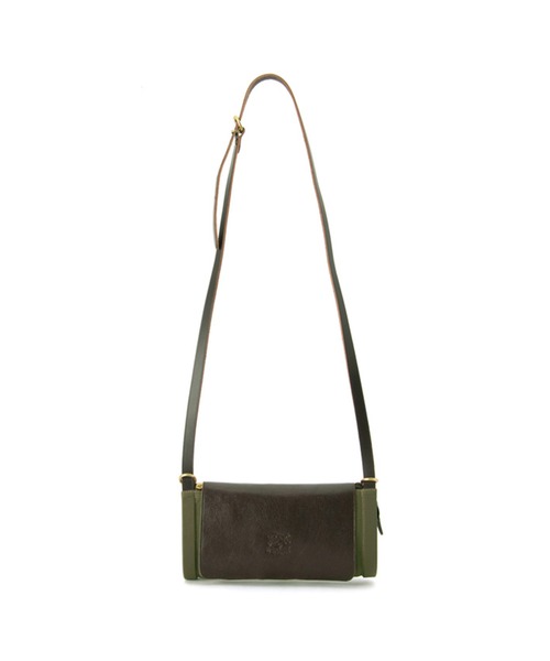 IL BISONTE(イルビゾンテ)の「IL BISONTE / ORIGINAL LEATHER / クロスボディバッグ(ショルダーバッグ・レディース・ネイビー/ブラック系その他/ブラック/オリーブ/グリーン系その他/ブラック系その他2/ブラウン系その他4/ブラウン系その他2/ブラウン系その他3/レッド系その他/ブラウン系その他/ブルー系その他3/ダークブラウン系1・FREE)」の14枚目の写真
