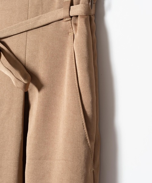 LAYMEE(レイミー)の「Friand pants / フリアンドパンツ(その他パンツ・レディース・ベージュ/ピンク/ブルー・FREE)」の9枚目の写真