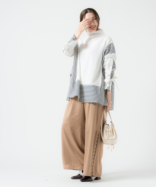 LAYMEE(レイミー)の「Friand pants / フリアンドパンツ(その他パンツ・レディース・ベージュ/ピンク/ブルー・FREE)」の19枚目の写真