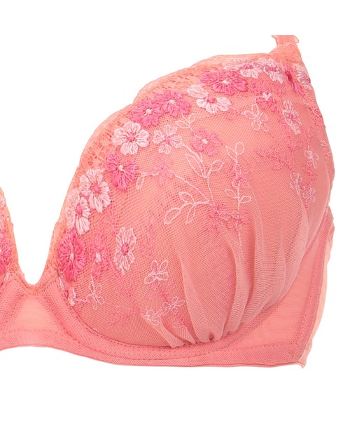 AMOSTYLE BY Triumph(アモスタイルバイトリンプ)の「デイリーAMOSTYLE 寄せブラ ブラ&ショーツセット【B,C,Dカップ】AMST1322 WHU + Mini JX(ブラ&ショーツ・レディース・ピンク/ホワイト/ブラック・C70/D70/B75/C65/C75/D65/D75/B65/B70)」の6枚目の写真