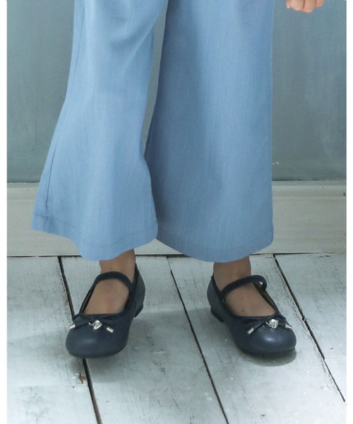 BeBe（ベベ）の「BeBe/リボンハートチャームバレエシューズ（16～20cm）（バレエシューズ・キッズ・ピンク/ネイビー・16/20/17/19/18）」の17枚目の写真