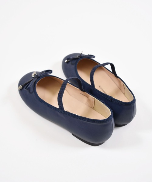 BeBe（ベベ）の「BeBe/リボンハートチャームバレエシューズ（16～20cm）（バレエシューズ・キッズ・ピンク/ネイビー・16/20/17/19/18）」の18枚目の写真