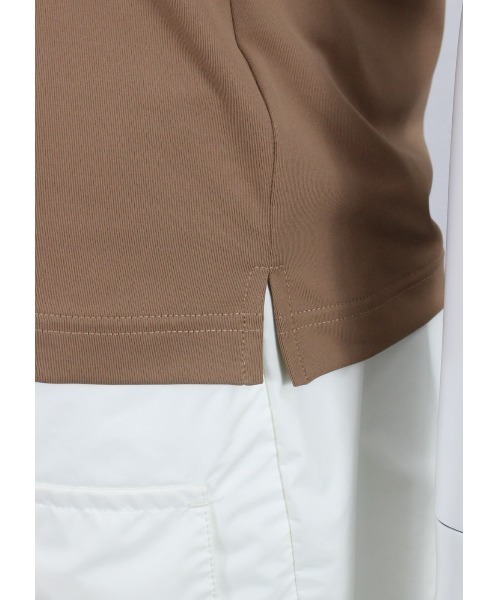 archivio(アルチビオ)の「<LADIES>アルチビオゴルフウェア / ハイネック半袖シャツ(Tシャツ/カットソー・レディース・ホワイト/ブラウン/レッド/ピンク/イエロー・S/M/L)」の10枚目の写真