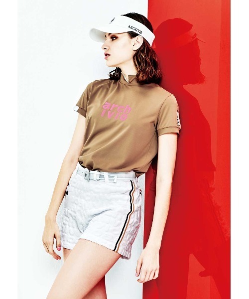 セール】＜LADIES＞アルチビオゴルフウェア / ハイネック半袖シャツ（T
