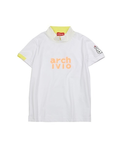 archivio(アルチビオ)の「<LADIES>アルチビオゴルフウェア / ハイネック半袖シャツ(Tシャツ/カットソー・レディース・ホワイト/ブラウン/レッド/ピンク/イエロー・S/M/L)」の21枚目の写真