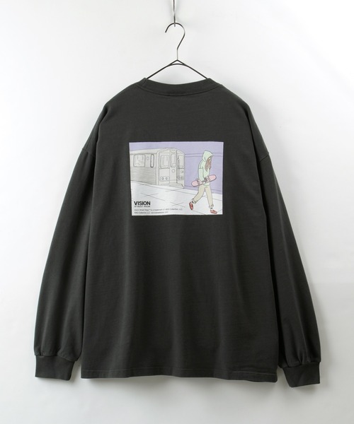 Wear ヴィジョンストリートウェア サブウェイイラストプリント Street Vision Vision バックプリント ユニセックス セール Spring Tシャツ カットソー Vision トップス Street Street ワンポイント ロングスリーブ ロンt 21 Wear ヴィジョンストリート Wear ヴィジョンストリートウェア サブウェイイラストプリント Street Vision Vision バックプリント ユニセックス セール Spring Tシャツ カットソー Vision トップス Street Street ワンポイント ロングスリーブ ロンt 21 Wear ヴィジョンストリート
